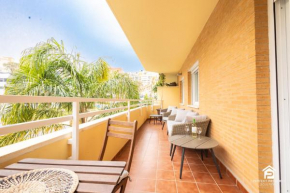 Stylish 2BR with big terrace near beach and golf